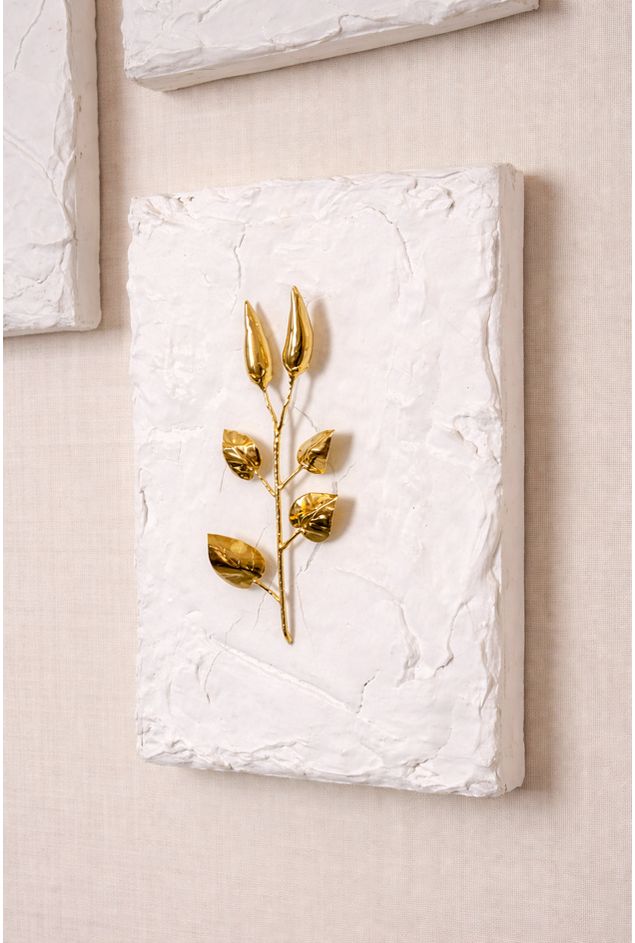 Quadro Textura Pimenta Ouro - Sui Objetos